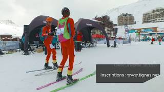 TIGNES  Reprise de la course de ski alpinisme [upl. by Akilat]