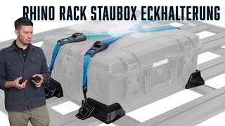 Rhino Rack Staubox Eckhalterung Pioneer 6 mit Zwiftloc [upl. by Sydel]