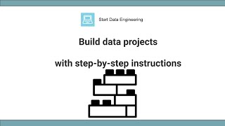 Building data projects with stepbystep instructions [upl. by Pergrim]