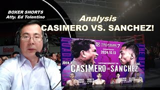 Analysis CASIMERO VS SANCHEZ [upl. by Ebert]