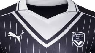 Le nouveau maillot domicile quotEightiesquot de Bordeaux [upl. by Nylteak]