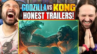 Godzilla Vs Kong  HONEST TRAILERS  REACTION Monsterverse MechaGodzilla GVK [upl. by Zack]