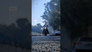 Wheelie stunt 😱 on road shortvideo automobile [upl. by Guendolen]