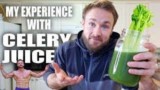 CELERY JUICE FOR 30 DAYS amp WHY I SUDDENLY STOPPED [upl. by Corvese]