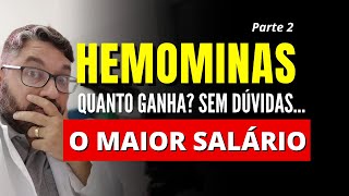 CONCURSO HEMOMINAS Quanto ganha um Biomédico trabalhando no Hemominas como Analista de Hematologia [upl. by Ttennaej]