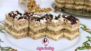 Prajitura Victoria cu nuca  Pastel con nueces  CC Esp Sub   🍰 Anyta Cooking [upl. by Ancelin746]