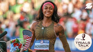 US Olympic Trials Day 2 Reaction Show Sha’Carri Richardson Goes 1071 To Win 100m DA BLOCK SWEEP [upl. by Oknuj]