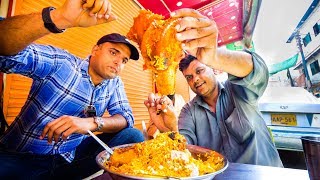 Street Food in Karachi Pakistan  GIANT BONE MARROW BIRYANI  Ultimate Pakistani Street Food [upl. by Aseuqram]