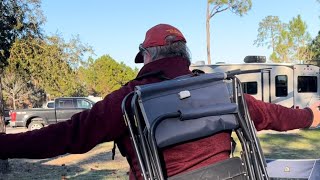 Camping Chair ➡️ Backpack Chair Hack 💺 [upl. by Nobile]