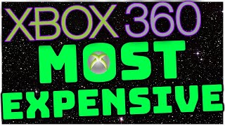 XBOX 360 Most Expensive Games in Our Collection  TOP 10 [upl. by Aryt]