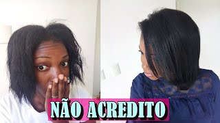 Progressiva caseira que alisa o CABELO CRESPO sem QUÍMICA l COLLAB COM LEIDI ROCHA [upl. by Aem874]