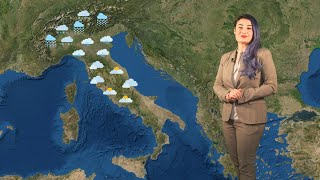 Weather forecast in italian Previsioni del tempo in italiano l2 [upl. by Garold]