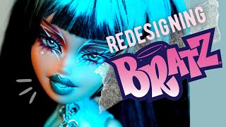 REDESIGNING an 18YR BRATZ doll series relaxing [upl. by Einahets74]