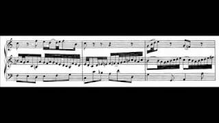 JS Bach  BWV 529 2  Sonata V  Largo amoll  A minor [upl. by Mclaughlin]