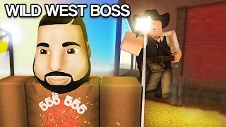 NOOB PLAYS ROBLOX A DUSTY TRIP NEW WILD WEST BOSS [upl. by Oravla]