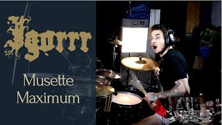 Igorrr  Musette Maximum  drum cover [upl. by Eilegna]