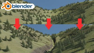 ErosionsSimulator mit Blender Geometry Nodes [upl. by Neved]