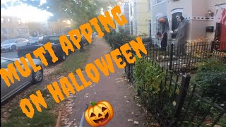 MULTI APPING ON HALLOWEEN [upl. by Cohl]