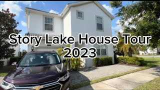 Story Lake KissimmeeOrlando Florida 2023 House Tour [upl. by Analem834]