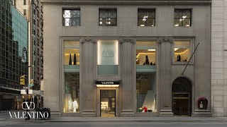 Valentino Madison Avenue  The New Flagship [upl. by Eelymmij]