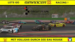 SimracerX Open Race  Die Ardennen Achterbahn ruft [upl. by Any]