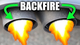 Why Cars Backfire  Afterfire  Explained [upl. by Neils]