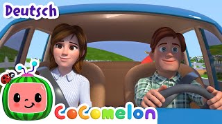 Sind wir bald da  CoComelon Deutsch  Cartoons und Kinderlieder [upl. by Nissa]