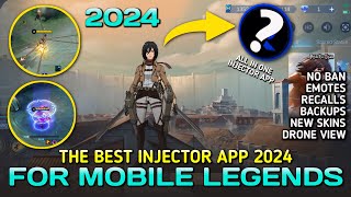 THE BEST INJECTOR APP FOR MOBILE LEGENDS 2024 IS HERE  NO BAN amp EASY TO USE [upl. by O'Connell]