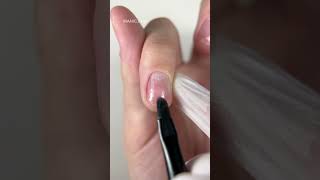 🔥 nails укреплениегелем дизайнногтей ногти маникюр russianmanicure [upl. by Naget]