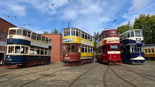 National Tramway Museum Electric 60 Weekend Part 1 [upl. by Nivek671]