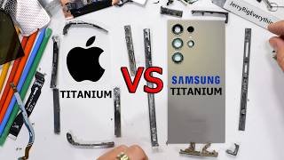 How much Titanium is Samsung actually using  NO SECRETS HERE [upl. by Anilocin]