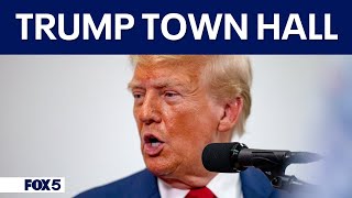 Donald Trump participates in a Town Hall moderated by Tulsi Gabbard  FOX 5 DC [upl. by Bakerman]