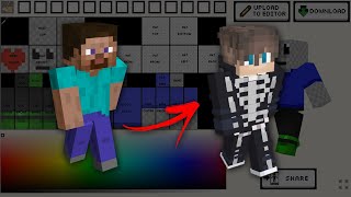 COMO FAZER UMA SKIN PERSONALIZADA PARA O MINECRAFT Java e Bedrock [upl. by Seira]