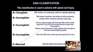 Spinal cord injury  ASIA Classification  Everything You Need To Know  Dr Nabil Ebraheim [upl. by Derfiniw]