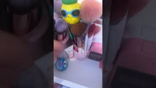 PT 3 of organizing my desk fypシ゚viral asmr vanity skincare makeup [upl. by Ahtela]