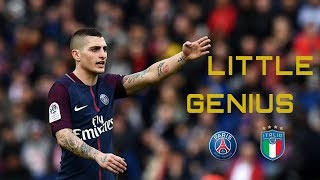 Marco Verratti  The Little Genius • Amazing Skills 20182019 [upl. by Modern]