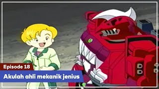 Daigunder  Episode 18 BAHASA INDONESIA  Akulah ahli mekanik jenius [upl. by Grodin]