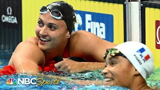 World Medallist Kathleen Baker vs Newcomer Katharine Berkoff  Women’s 200m Back A Final [upl. by Samled]