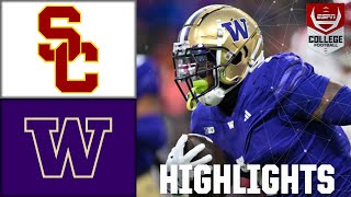 USC Trojans vs Washington Huskies  Full Game Highlights  ESPN College Football [upl. by Killie]