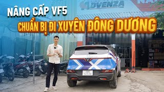 VinFast VF5 nâng cấp gì để chuẩn bị đi xuyên Đông Dương  VietNam EV Rally [upl. by Aneerehs]