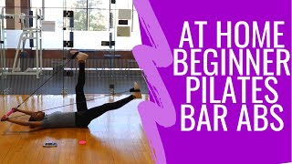 Beginner Ab Workout with Pilates Bar [upl. by Savdeep]