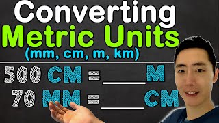 How to Convert Metric Units of Length mm cm m km [upl. by Nastassia]