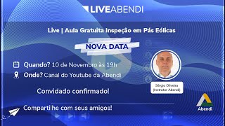 Live Aula Gratuita  Inspeção em Pás Eólicas [upl. by Nob]