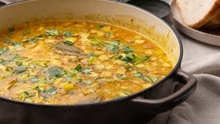 Hearty Chicken Mulligatawny Soup Recipe [upl. by Casandra]