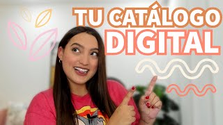 CÓMO HACER UN CATÁLOGO EN CANVA COMPRIMIR UN PDF Y ENVIARLO CON UN LINK  Tati Uribe [upl. by Esmerelda617]