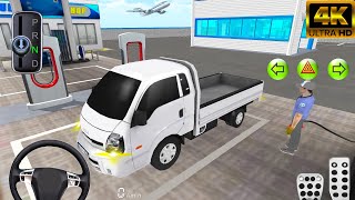 New Kia Pickup Truck at Gas Station  3d Driving Class gameplay  Car Game gameplay cargame [upl. by Brina]