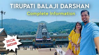 Tirupati Balaji Darshan  तिरुपति बालाजी दर्शन कैसे करें  FULL INFORMATION  Anna Prasadam Tirupati [upl. by Grubman]