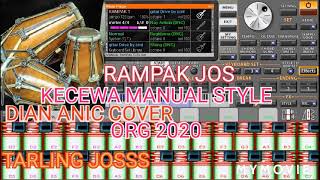 KECEWA DIAN ANIC TARLING JOSS COVER ORG 2020 STYLE MANUAL RAMPAK [upl. by Hayashi65]