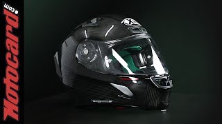 XLite X803 Ultra Carbon análisis del casco en Motocardcom [upl. by Josephine372]