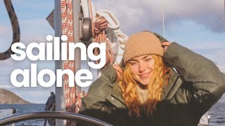 Battling storms as winter looms│Solo sailing in the Arctic [upl. by Noleta]